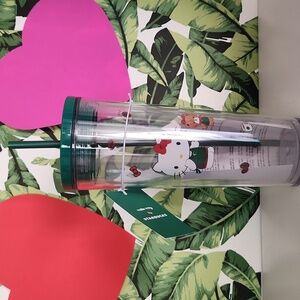 2025 Starbucks x Hello Kitty Sanrio Limited Edition Cold Cup Tumbler 24oz NWT